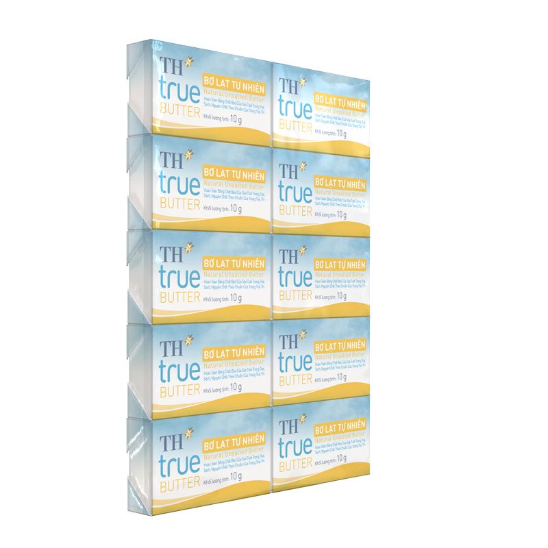10 Gói Bơ lạt tự nhiên TH true BUTTER 10 g ảnh 2