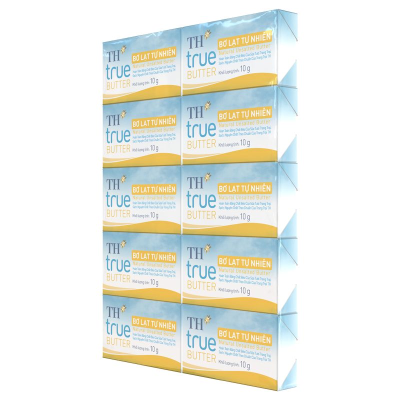 10 Gói Bơ lạt tự nhiên TH true BUTTER 10 g ảnh 3