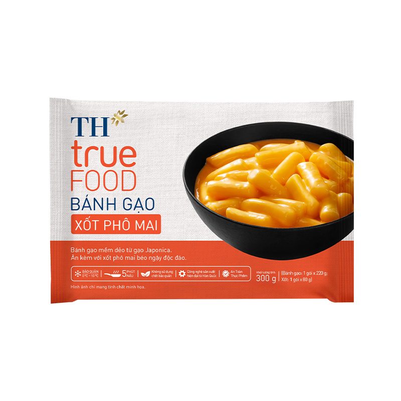 Bánh Gạo Xốt Phô Mai TH true FOOD 300g