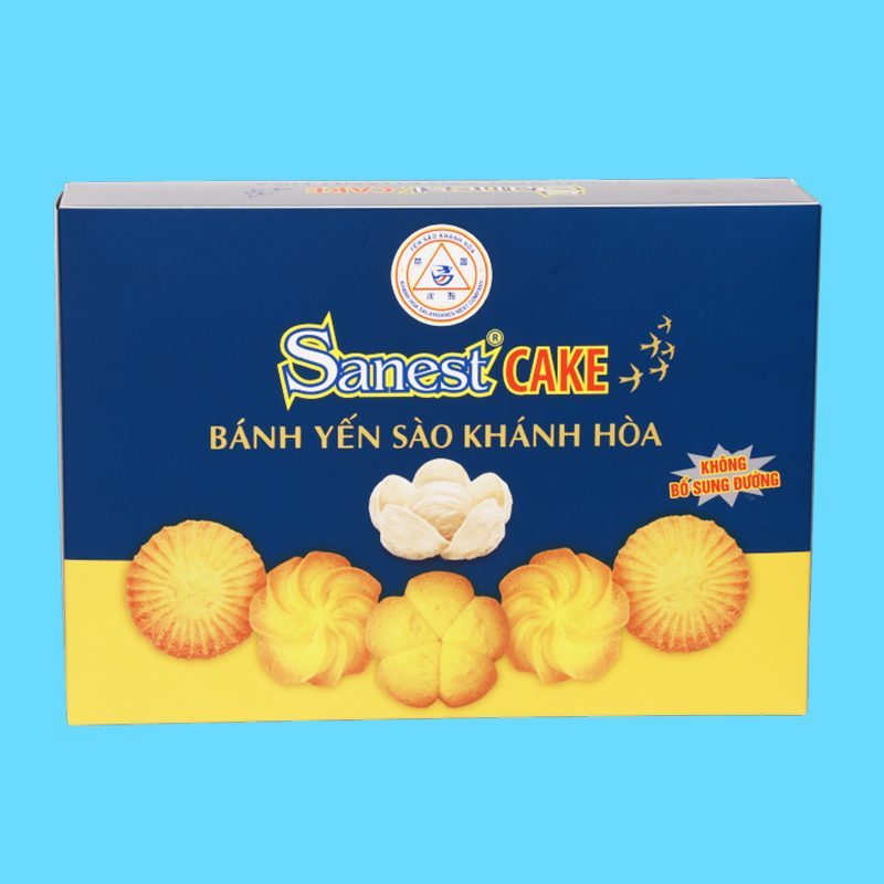 Bánh Yến sào Khánh Hòa không bổ sung đường hộp 20 cái