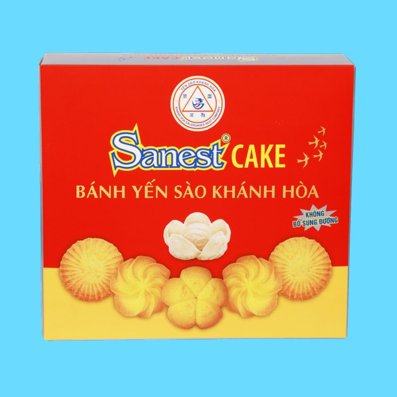 Bánh Yến sào Khánh Hòa không bổ sung đường hộp 30 cái