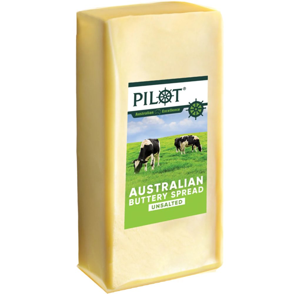 Bơ lạt Pilot Australia Unsalted Butter