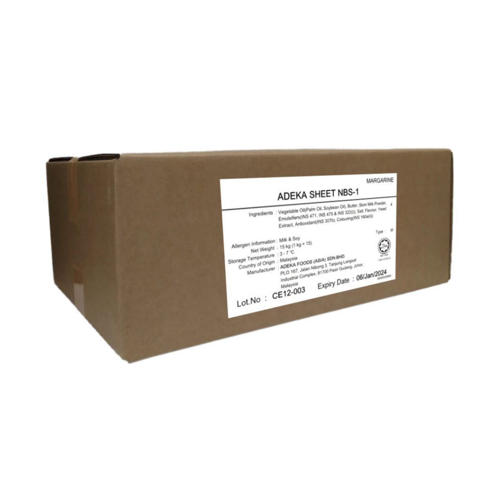 Bơ thực vật dạng miếng Adeka Butter Sheet NBS1