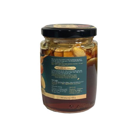 Gừng Mật Ong Chín Tổ Bonie Bee 250 gr ảnh 3