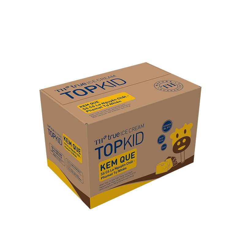 Kem Que TOPKID Sô Cô La Nguyên Chất - Phomat Tự Nhiên 46g ảnh 3