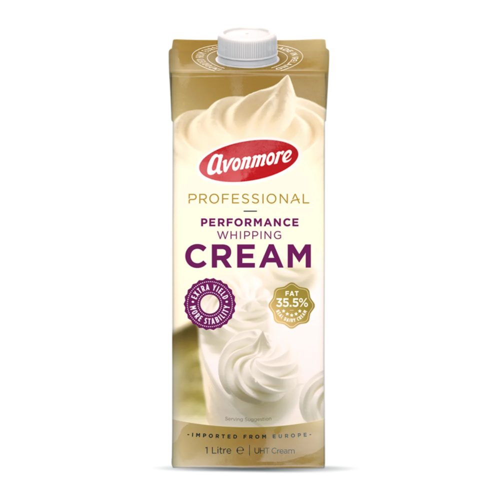 Kem sữa đánh bông Avonmore Professional Whipping Cream 35.5% Chất Béo 1L