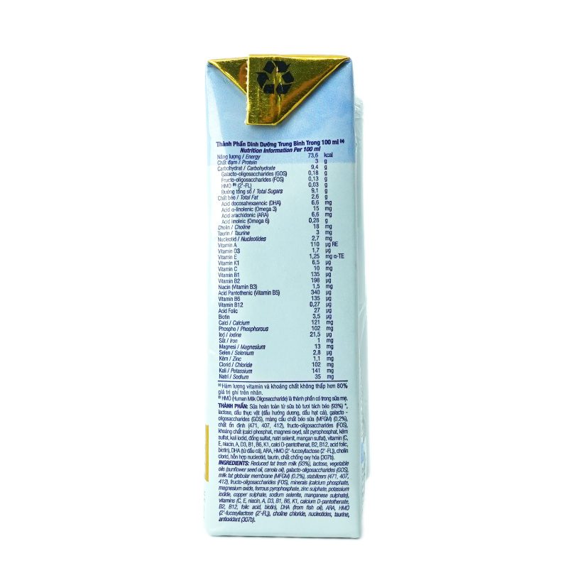 Lốc sản phẩm dinh dưỡng công thức từ sữa tươi cho trẻ từ 2 tuổi trở lên TH true FORMULA 180 ml ảnh 4