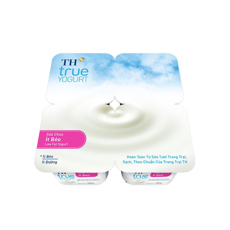 Lốc Sữa Chua Ăn Ít Béo TH true YOGURT 100 g