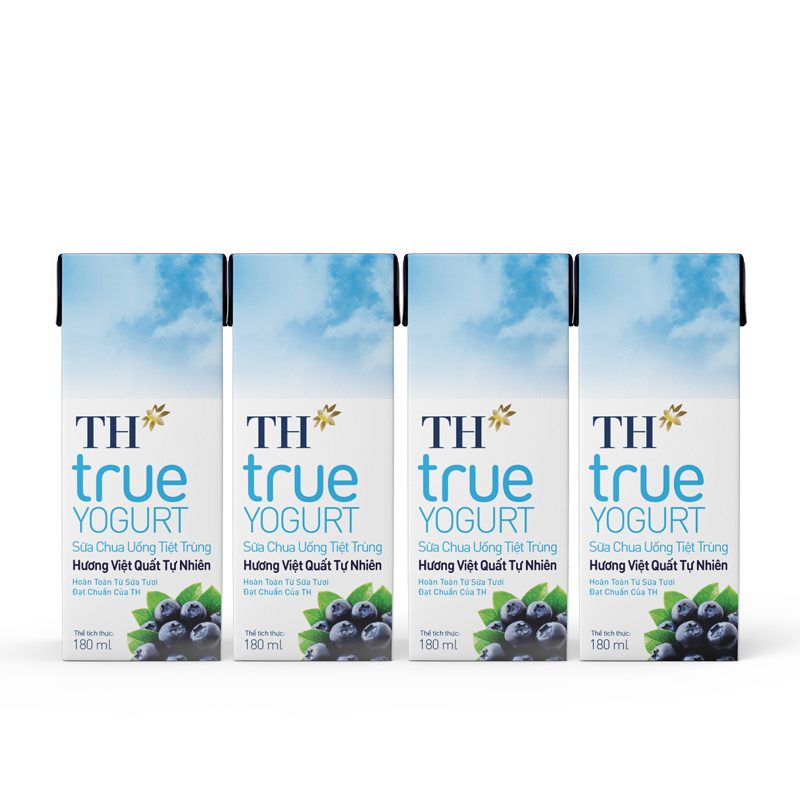 Lốc Sữa Chua Uống Tiệt Trùng Việt Quất 180 ml ảnh 6