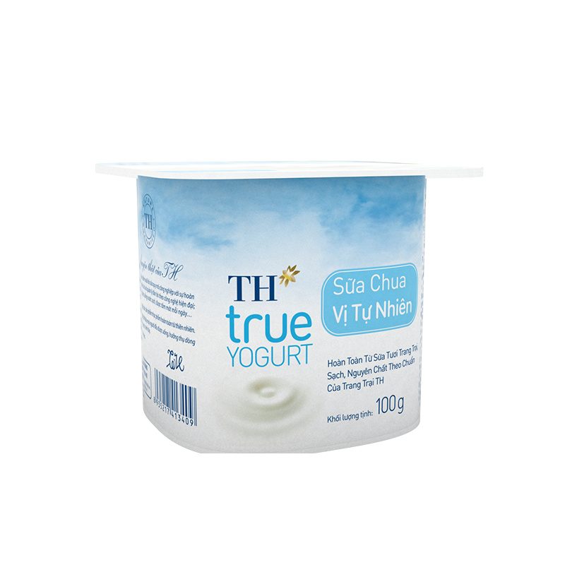 Lốc Sữa Chua Vị Tự Nhiên TH true YOGURT 100 g ảnh 2