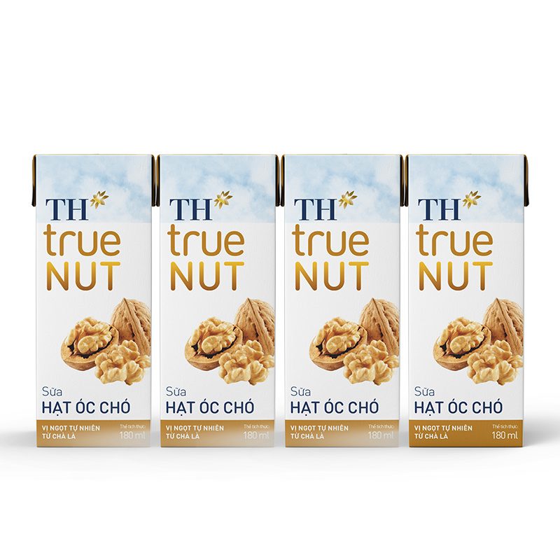 Lốc Sữa Hạt Óc Chó TH true NUT 180 ml
