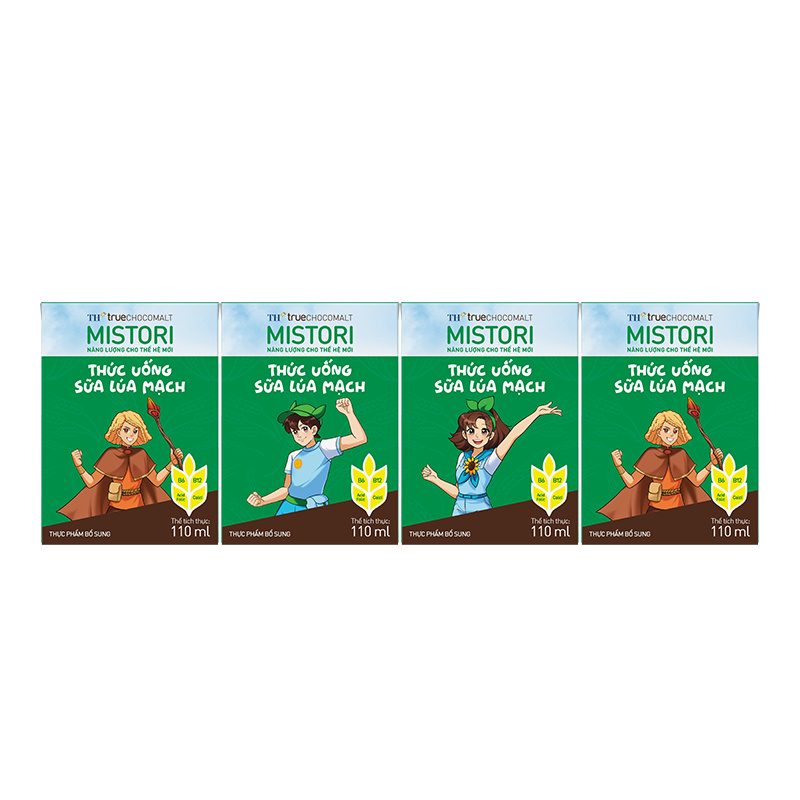 Lốc Sữa Lúa Mạch TH true CHOCOMALT MISTORI 110 ml
