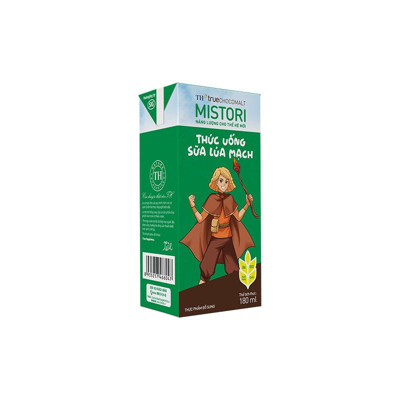 Lốc Sữa Lúa Mạch TH true CHOCOMALT MISTORI 180 ml ảnh 5