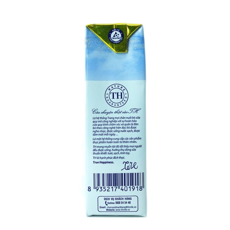 Lốc Sữa Tươi Dinh Dưỡng Dành Cho Người Lớn Tuổi TH true MILK GOLD Vị Tự Nhiên 180 ml ảnh 5