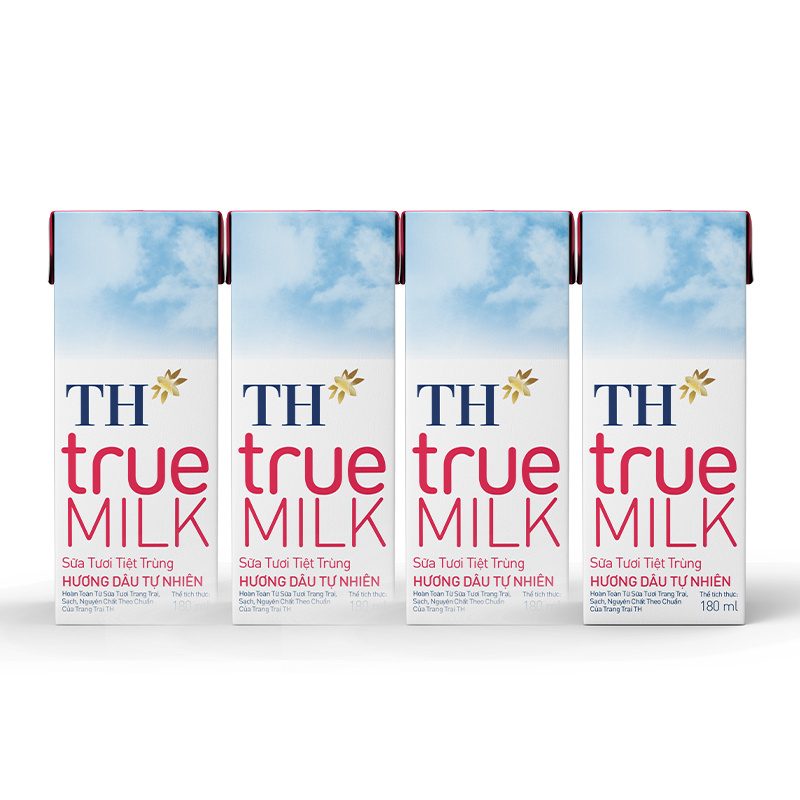 Lốc Sữa Tươi Tiệt Trùng Hương Dâu 180 ml ảnh 6