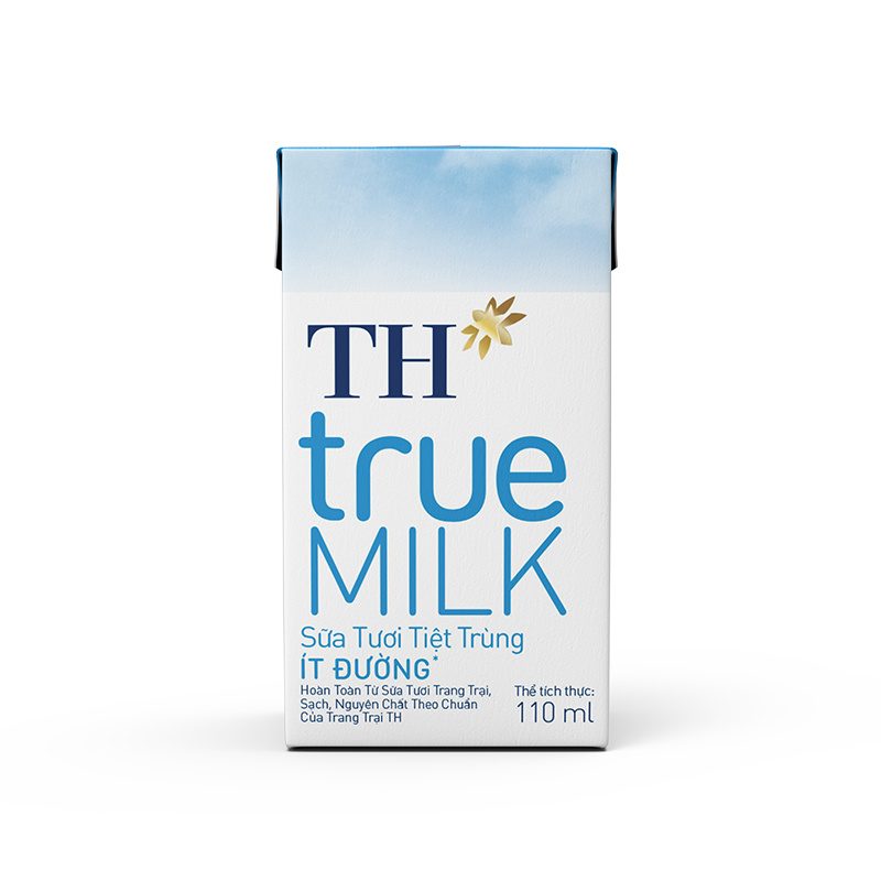 Lốc Sữa Tươi Tiệt Trùng Ít Đường 110 ml