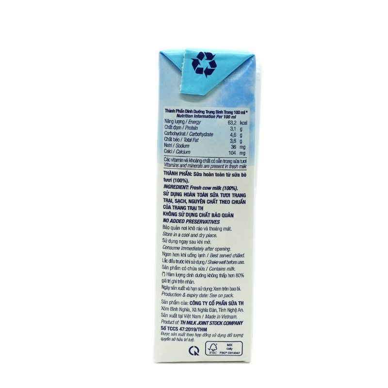 Lốc Sữa Tươi Tiệt Trùng Nguyên Chất 180 ml ảnh 6