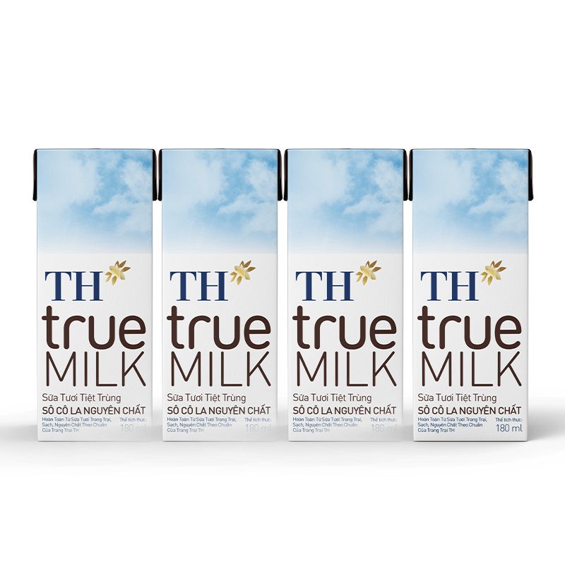 Lốc Sữa Tươi Tiệt Trùng Sô Cô La 180 ml
