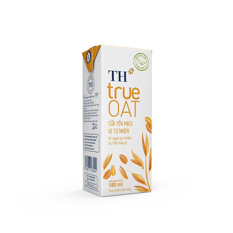 Lốc Sữa Yến Mạch Vị Tự Nhiên TH true OAT 180ml ảnh 4