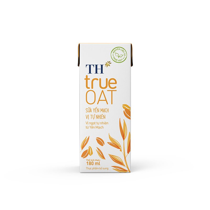 Lốc Sữa Yến Mạch Vị Tự Nhiên TH true OAT 180ml ảnh 6
