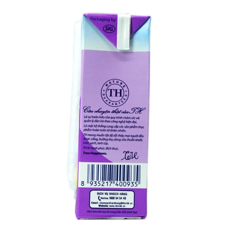 Lốc Thức uống Sữa Trái Cây Nho Tự Nhiên Có Thạch TH true JUICE milk MISTORI 180 ml ảnh 6