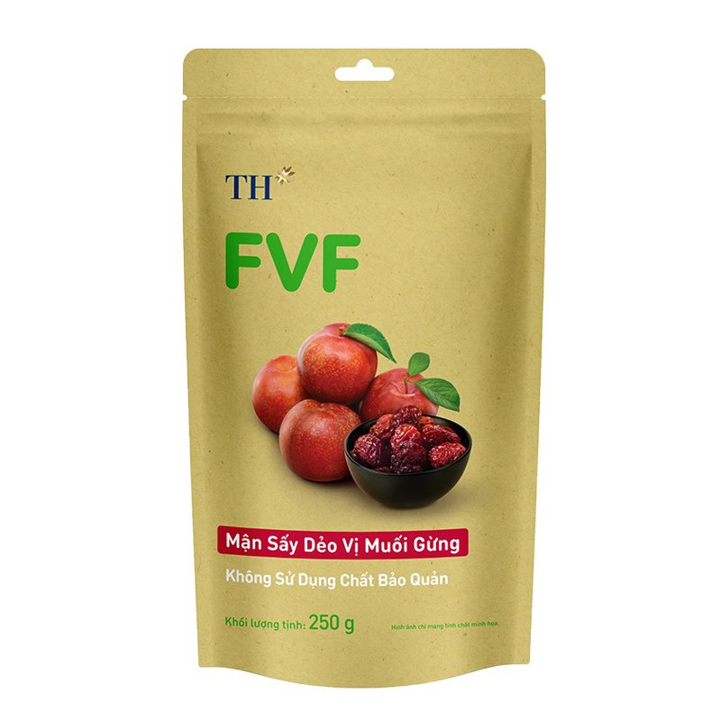 Mận Sấy Dẻo Vị Muối Gừng FVF 250g