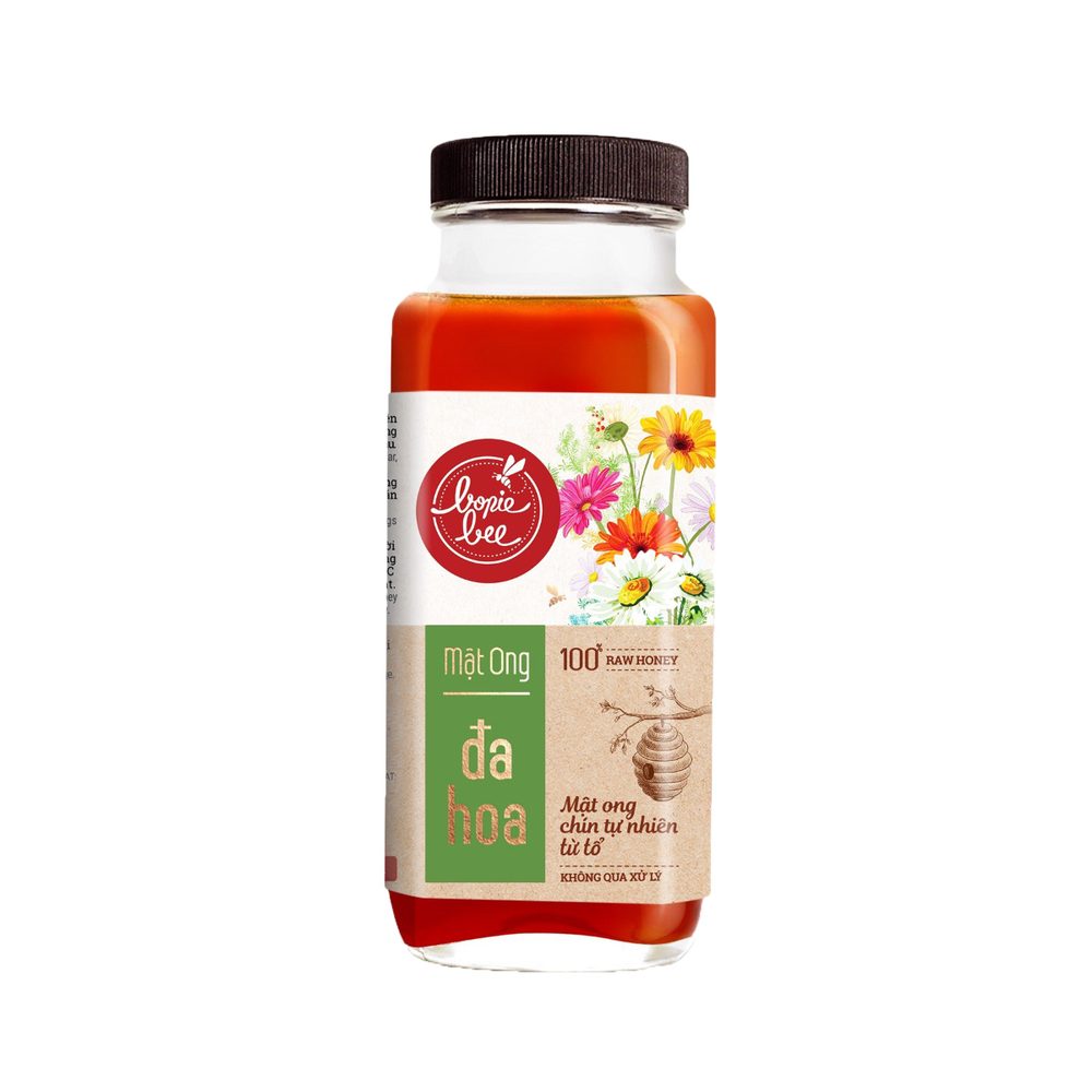 Mật ong Bonie Bee Đa hoa 300 gr