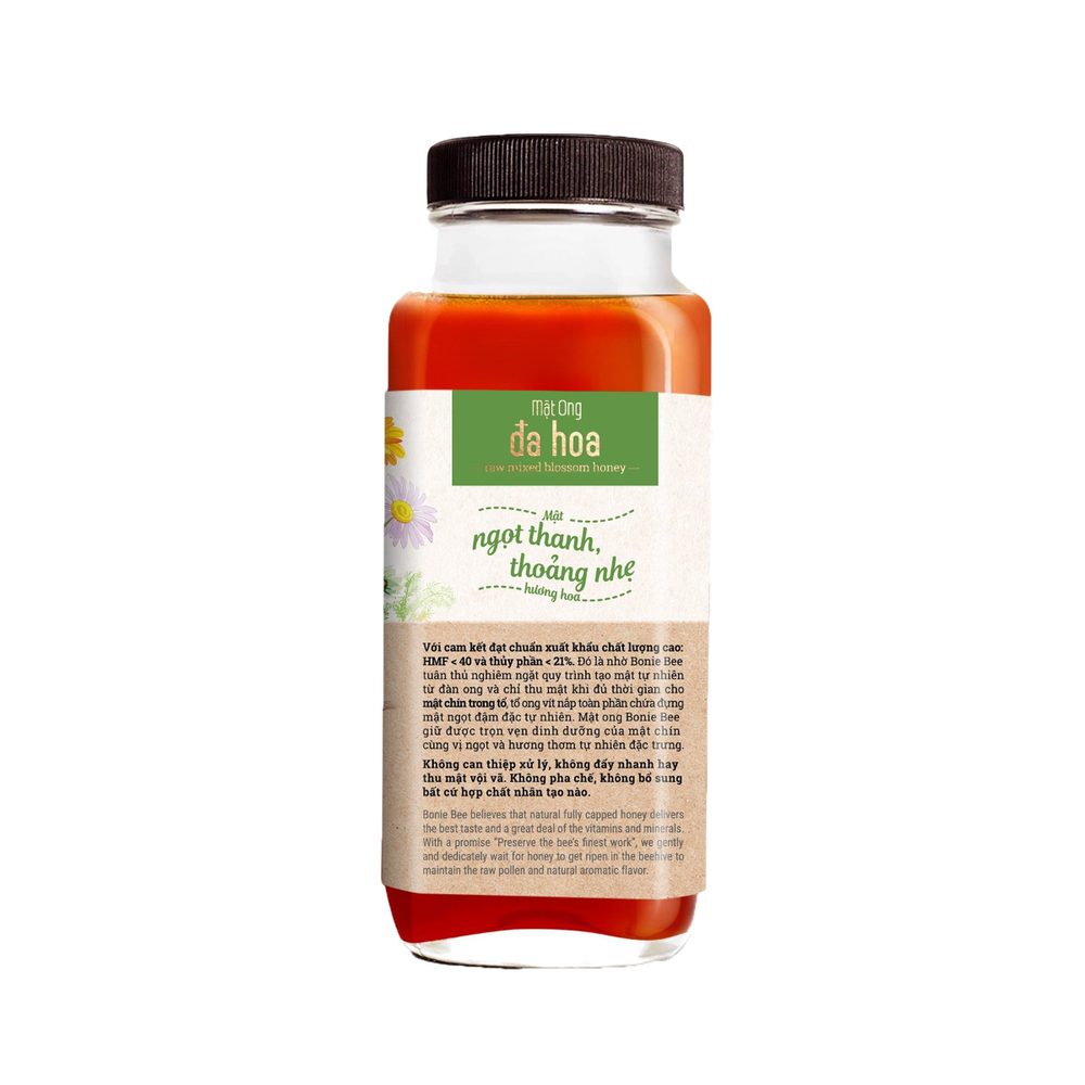 Mật ong Bonie Bee Đa hoa 300 gr ảnh 2