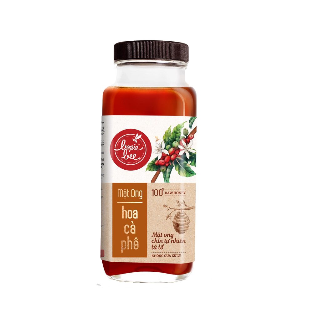 Mật ong Bonie Bee Hoa Cà Phê 300 gr