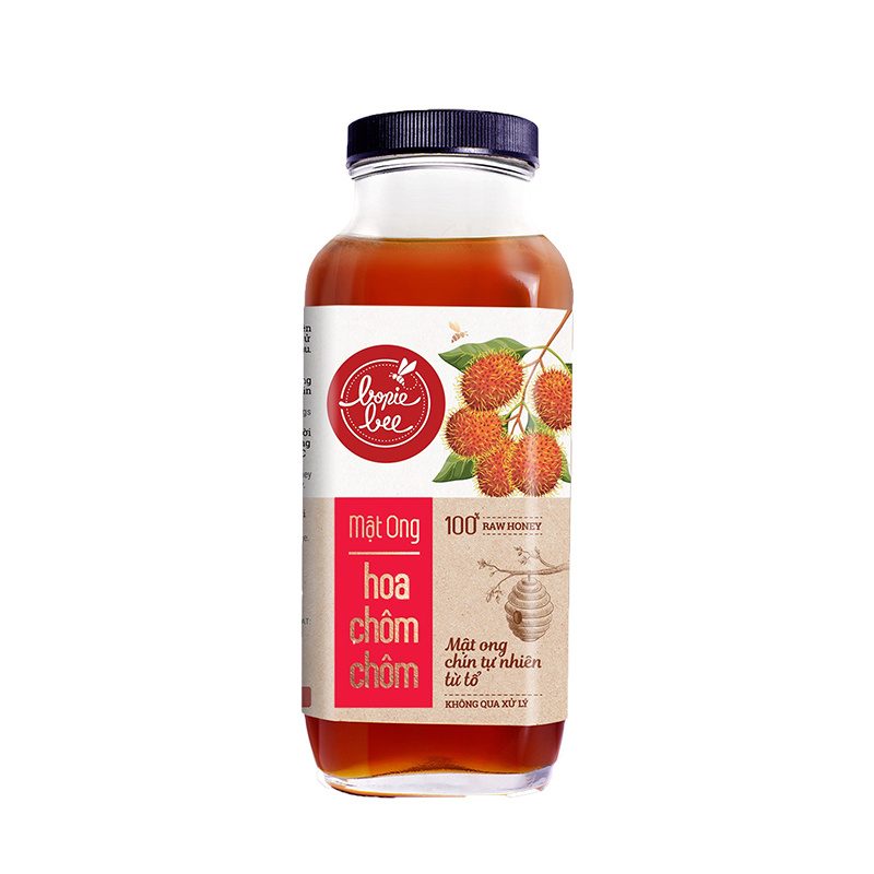 Mật ong Bonie Bee Hoa Chôm Chôm 300 gr