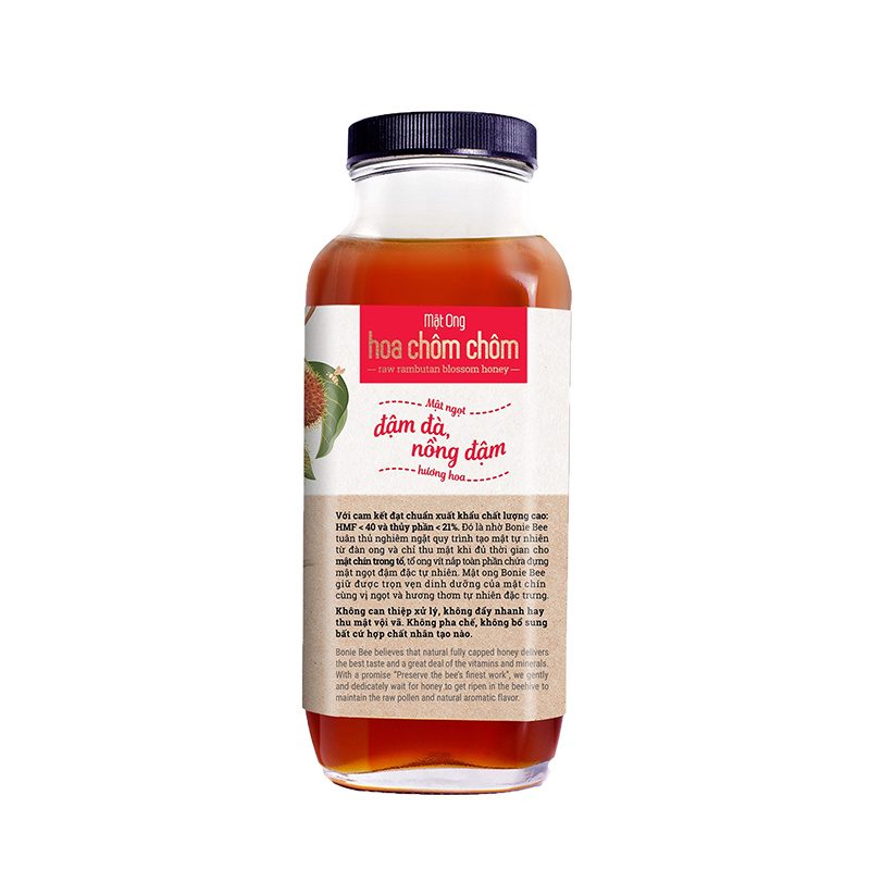 Mật ong Bonie Bee Hoa Chôm Chôm 300 gr ảnh 2