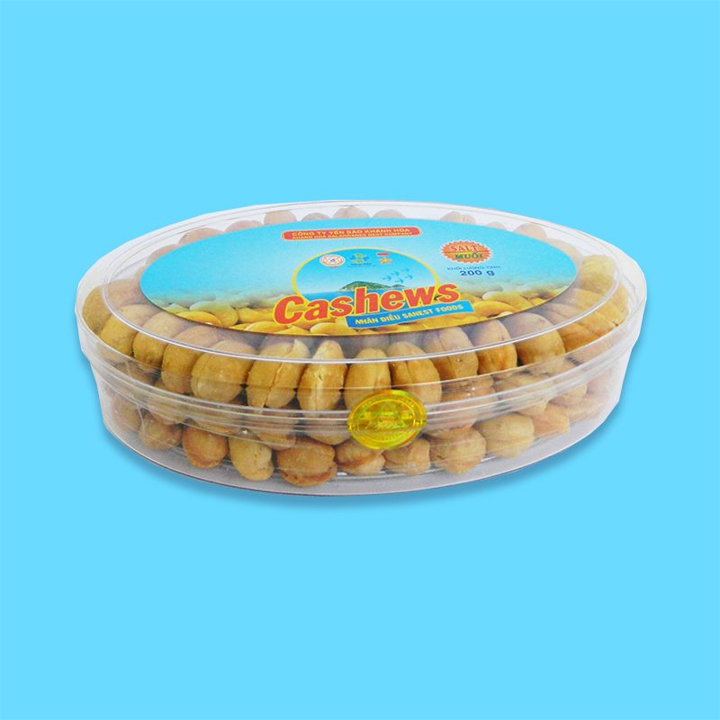 Nhân điều muối hộp 200g