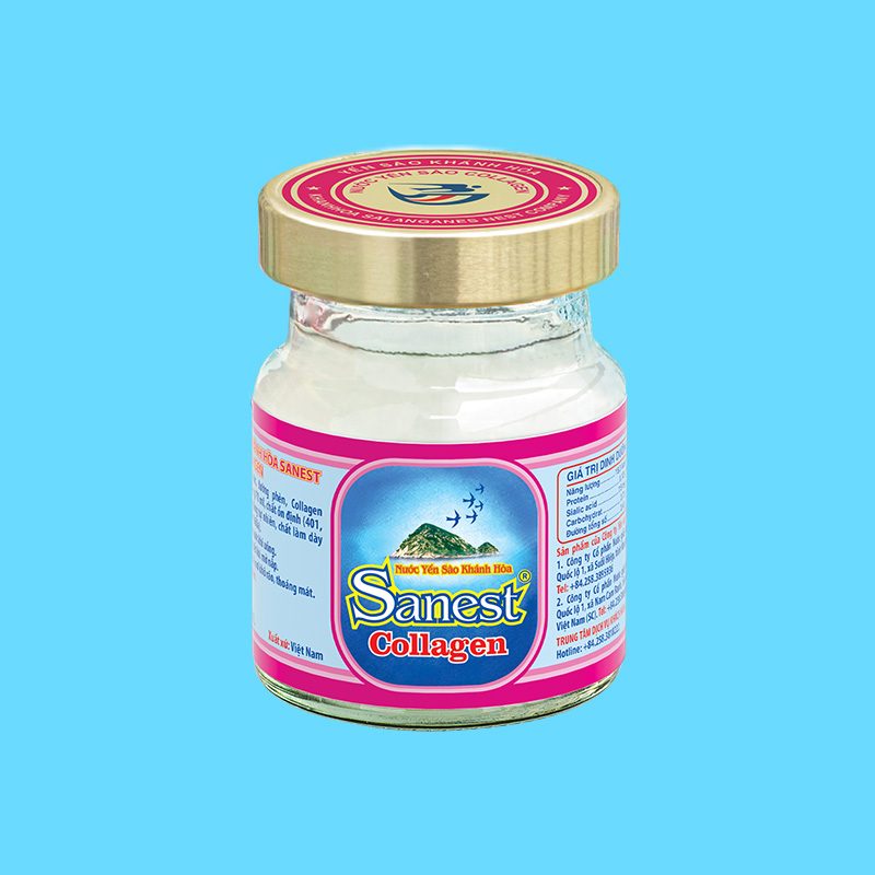 Nước yến sào Khánh Hòa Sanest Collagen lọ 70ml