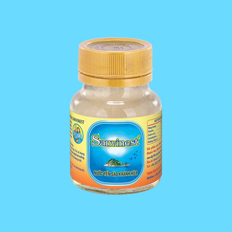 Nước yến sào Khánh Hòa Sanvinest dành cho người cao tuổi lọ 70ml