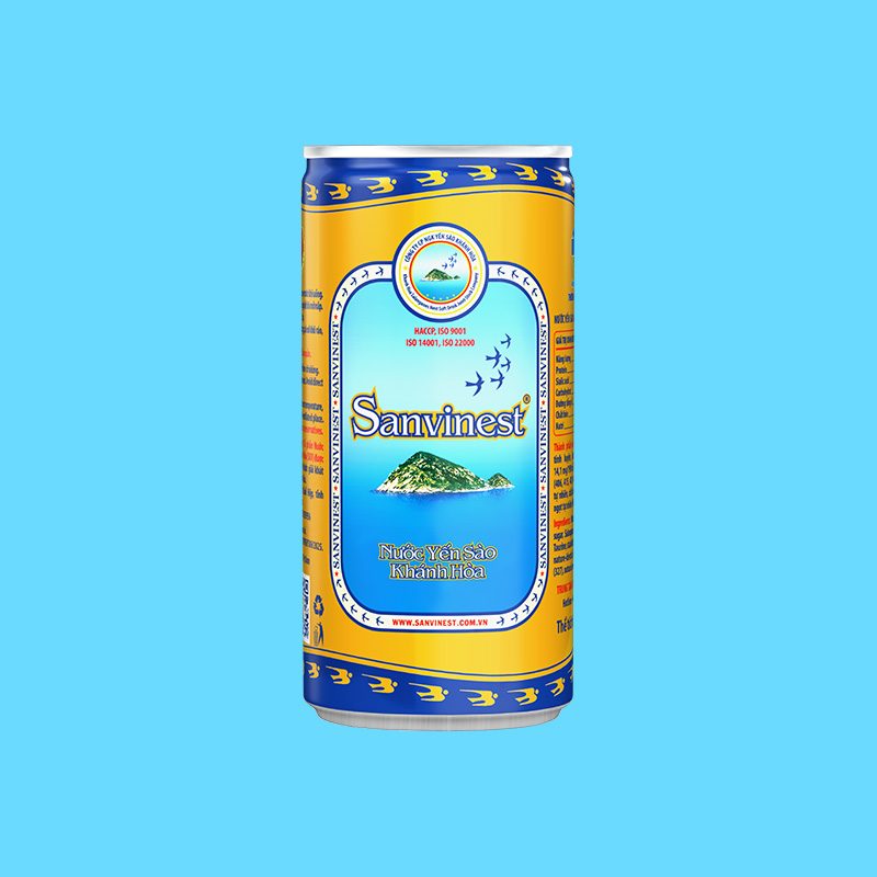 Nước yến sào Khánh Hòa Sanvinest lon 190ml
