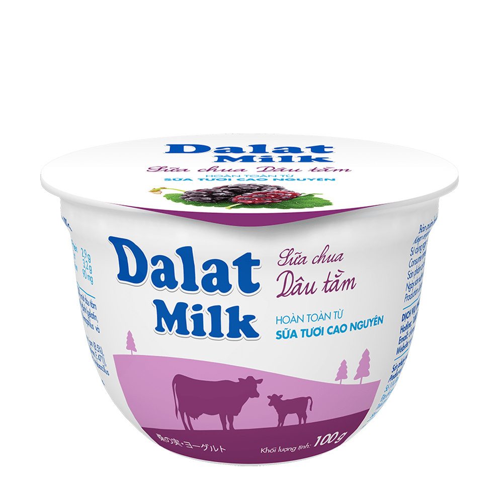 Sữa Chua Dâu Tằm 100g