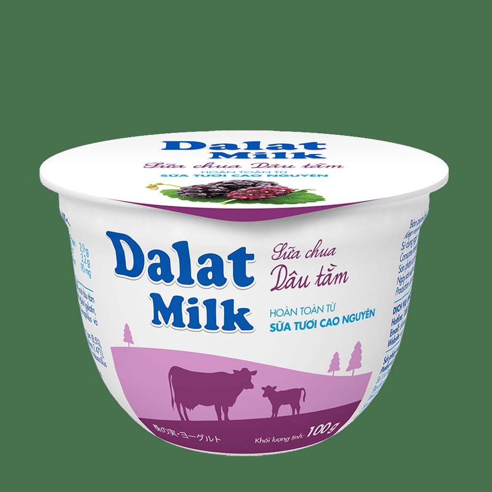Sữa Chua Dâu Tằm 100g ảnh 2