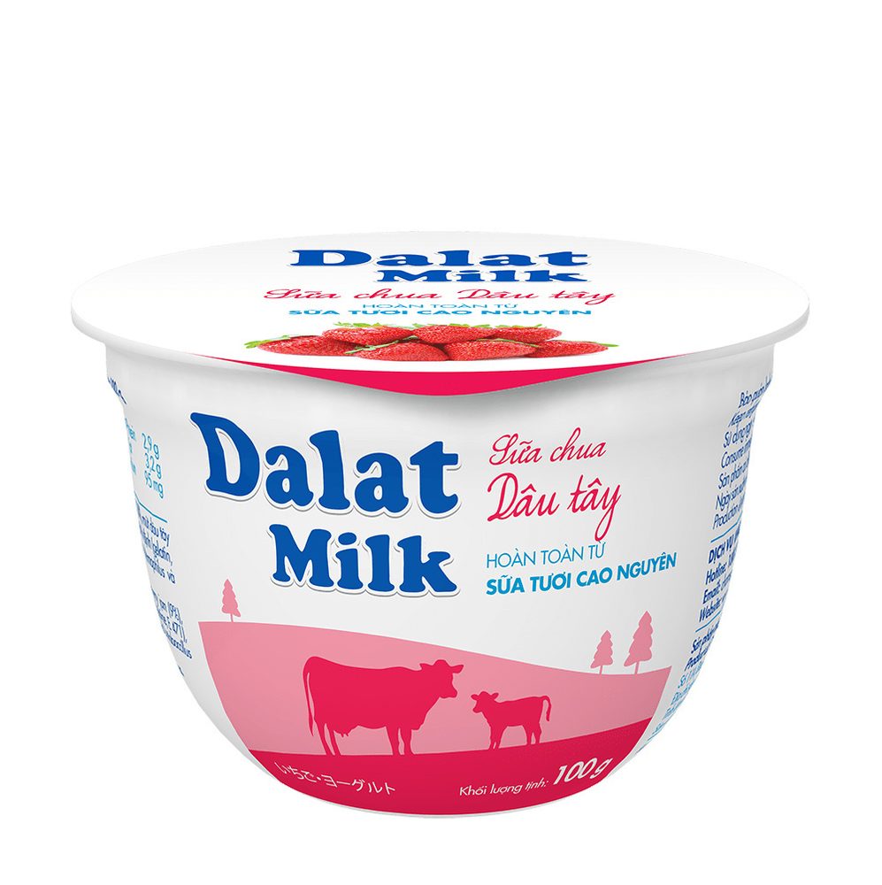Sữa Chua Dâu Tây 100g