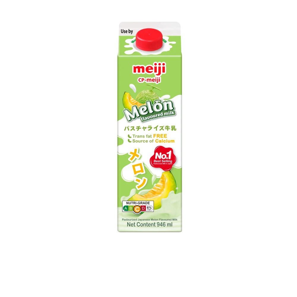 Sữa thanh trùng Meiji Hương Dưa Lưới