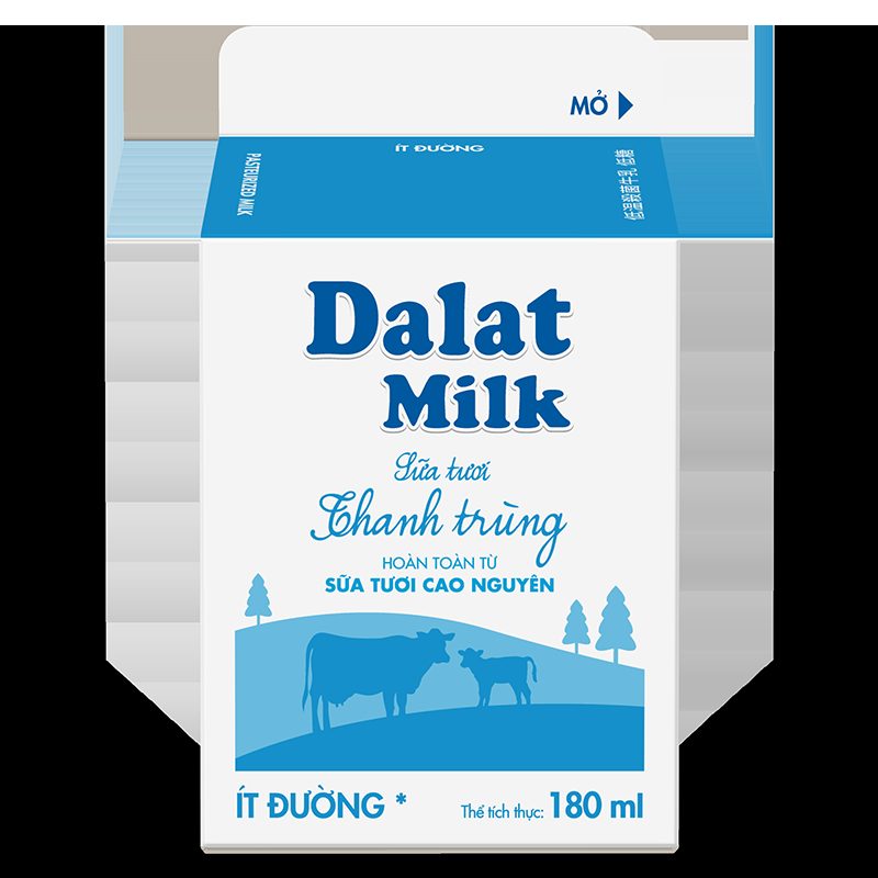 Sữa Tươi Thanh Trùng Ít Đường 180 ml ảnh 4