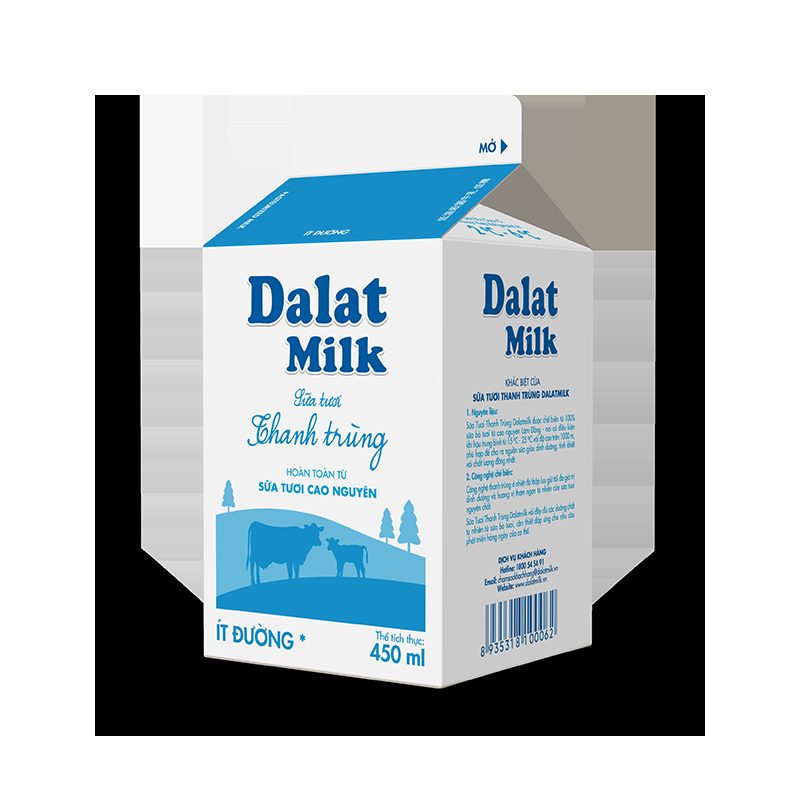 Sữa Tươi Thanh Trùng Ít Đường 450 ml ảnh 6