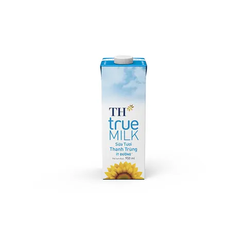 Sữa Tươi Thanh Trùng Ít Đường TH true MILK 950 ml