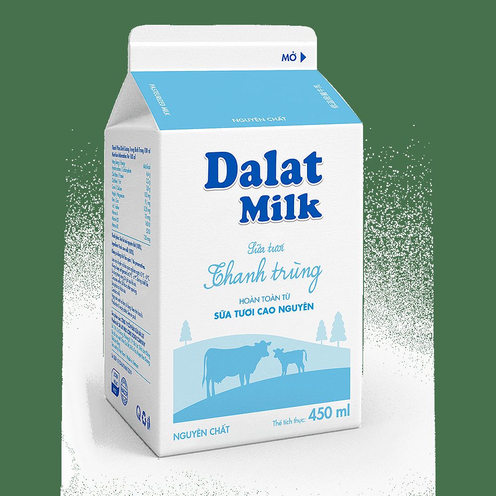 Sữa Tươi Thanh Trùng Nguyên Chất 450ml ảnh 2