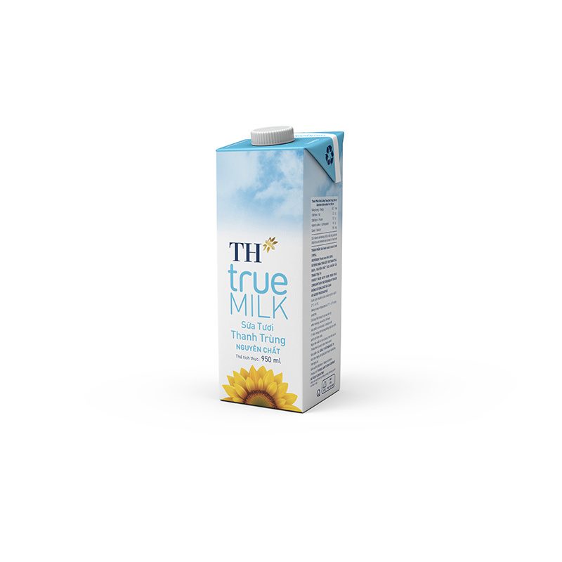 Sữa Tươi Thanh Trùng Nguyên Chất TH true MILK 950 ml ảnh 2