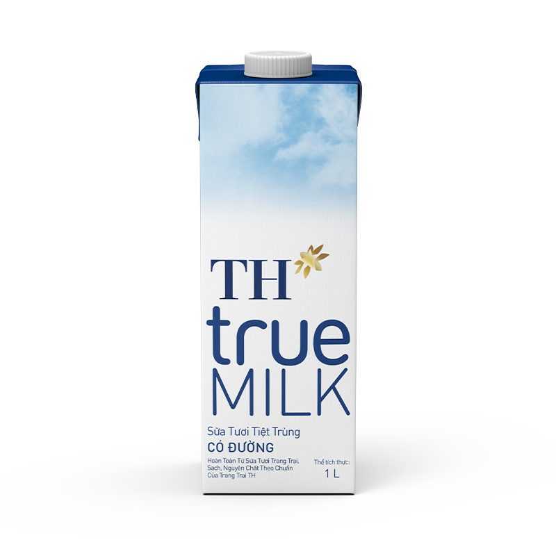 Sữa Tươi Tiệt Trùng Có Đường 1 L