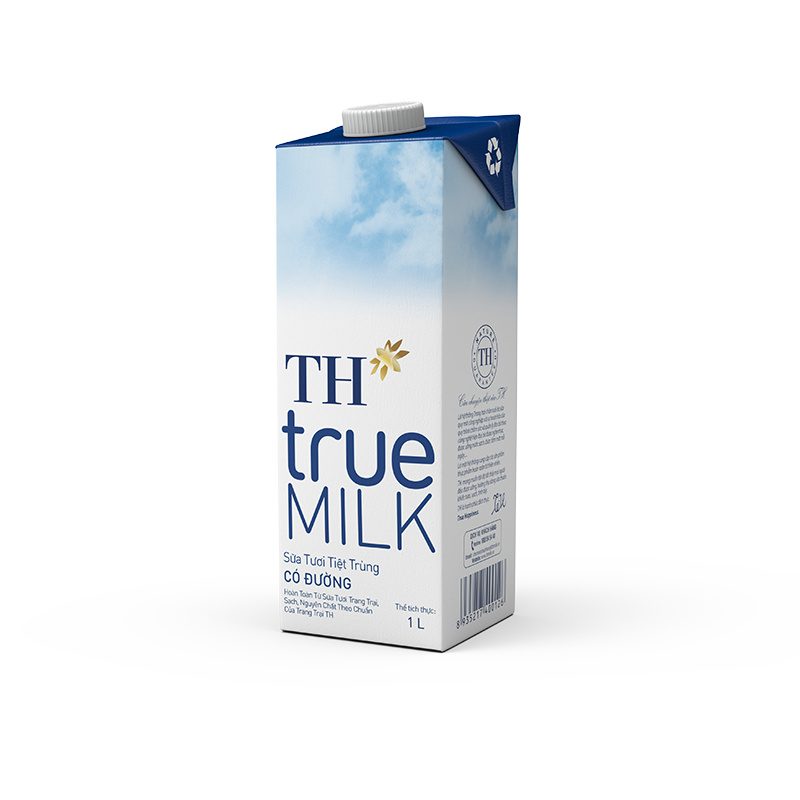 Sữa Tươi Tiệt Trùng Có Đường 1 L ảnh 4