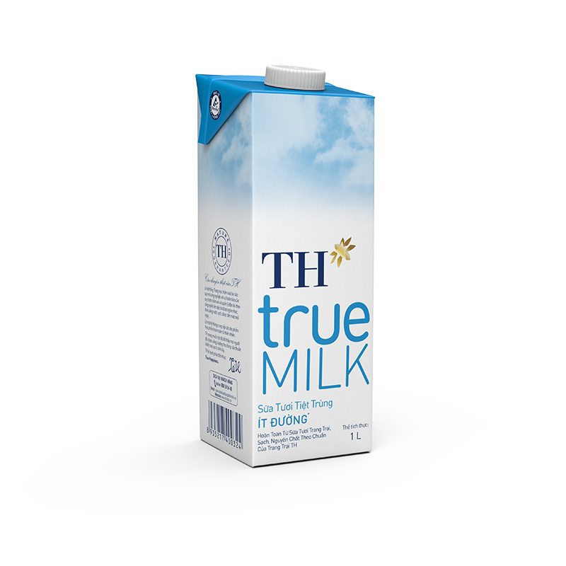 Sữa Tươi Tiệt Trùng Ít Đường 1 L ảnh 2