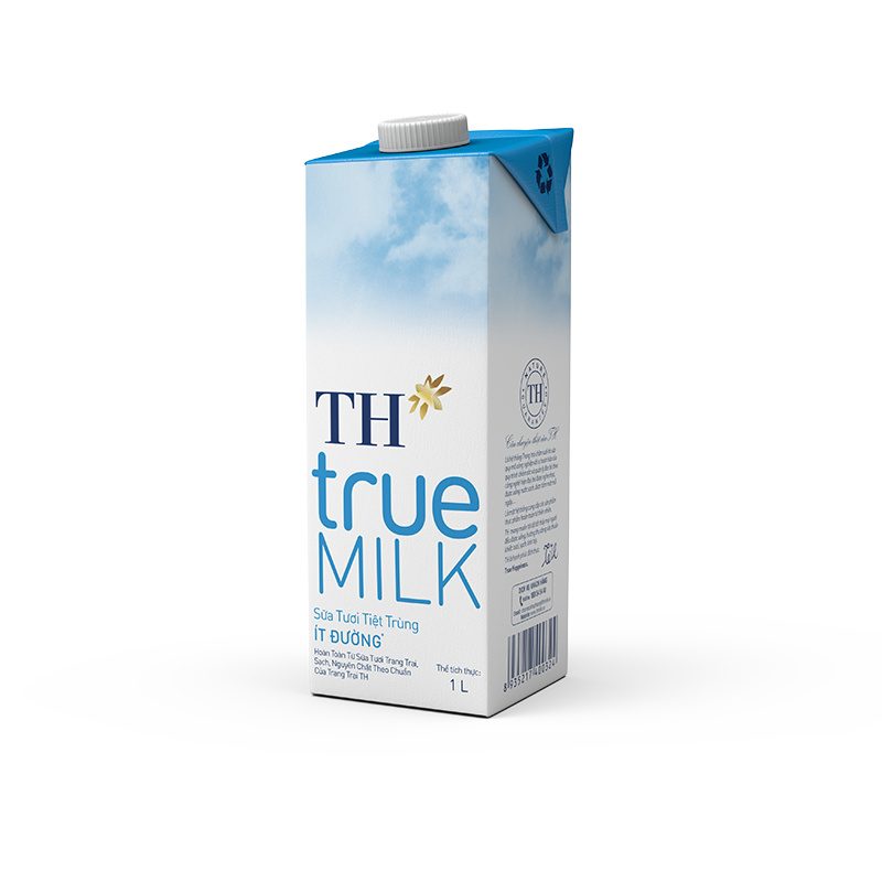 Sữa Tươi Tiệt Trùng Ít Đường 1 L ảnh 4