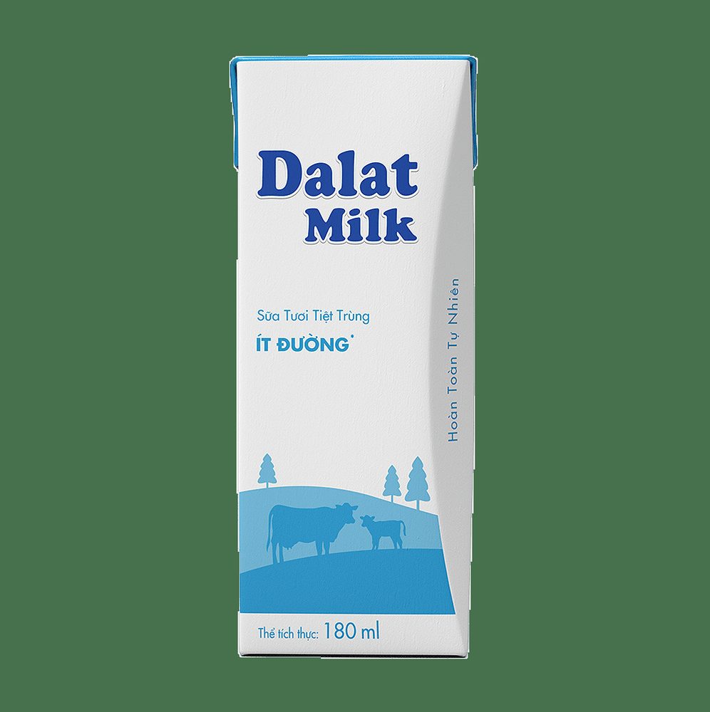 Sữa Tươi Tiệt Trùng Ít Đường 180ml ảnh 3