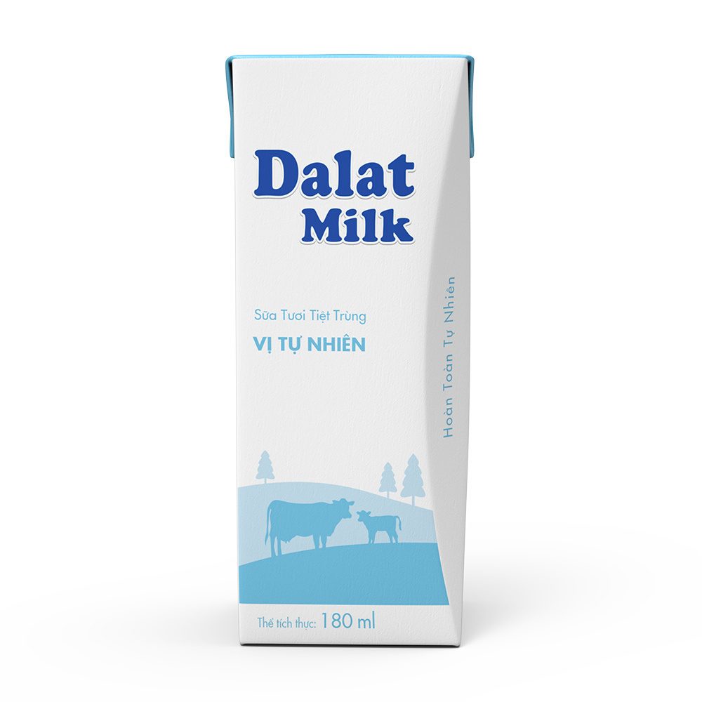 Sữa Tươi Tiệt Trùng Vị Tự Nhiên 180ml ảnh 2
